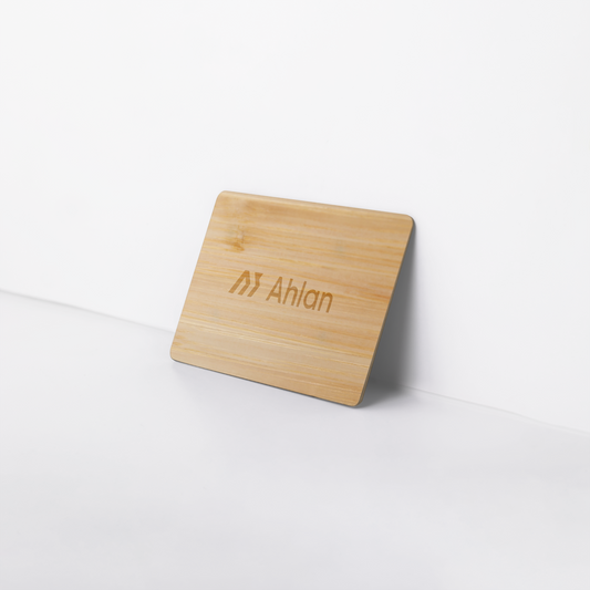 Ahlan Wood Plus NFC Business Card